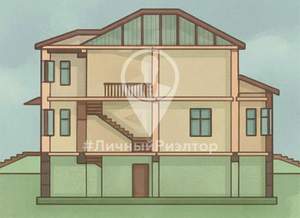 Дом 253м², 2-этажный, участок 6 сот.