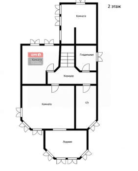 Дом 211м², 2-этажный, участок 21 сот.