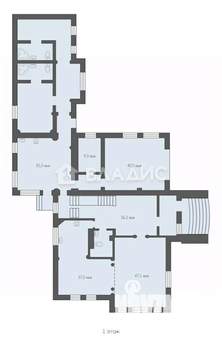 Дом 670м², 3-этажный, участок 17 сот.