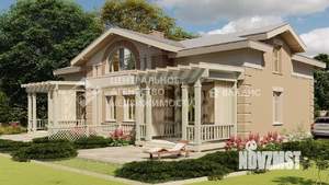 Дом 220м², 2-этажный, участок 3 сот.