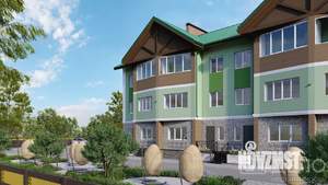 Таунхаус 189м², 3-этажный, участок 2 сот.