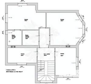 Коттедж 361м², 3-этажный, участок 10 сот.  