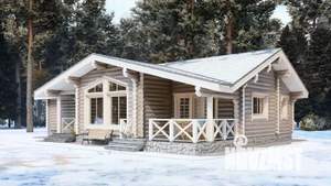 Коттедж 124м², 1-этажный, участок 15 сот.  