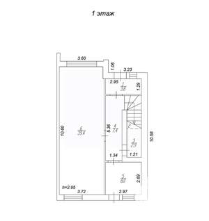 Таунхаус 188м², 3-этажный, участок 2 сот.  