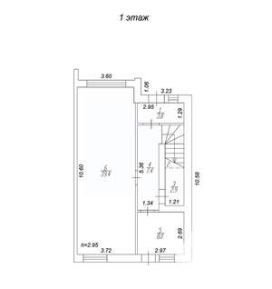 Таунхаус 189м², 3-этажный, участок 2 сот.  