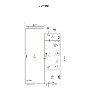 Таунхаус 185м², 3-этажный, участок 2 сот.  