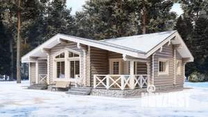 Дом 124м&sup2;, 1-этажный, участок 15 сот.  