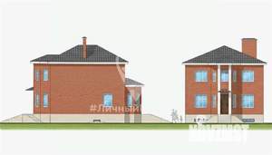 Дом 253м², 2-этажный, участок 6 сот.  