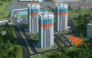 1-к квартира, на длительный срок, 42м2, 7/25 этаж