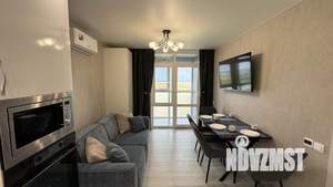 1-к квартира, посуточно, 42м2, 1/1 этаж