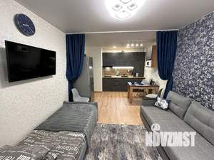 1-к квартира, посуточно, 42м2, 10/16 этаж