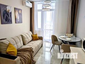 1-к квартира, посуточно, 36м2, 23/25 этаж