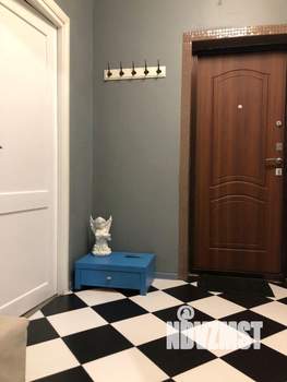 1-к квартира, посуточно, 42м2, 1/1 этаж