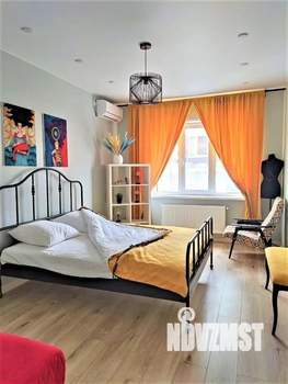 1-к квартира, посуточно, 46м2, 1/1 этаж