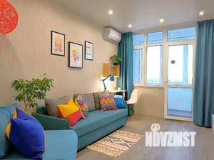 1-к квартира, посуточно, 40м2, 16/25 этаж