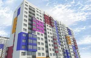1-к квартира, на длительный срок, 45м2, 22/23 этаж