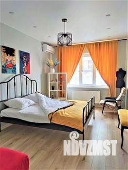 1-к квартира, посуточно, 46м2, 1/1 этаж