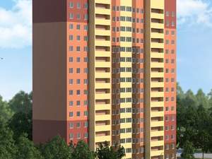 1-к квартира, на длительный срок, 43м2, 2/16 этаж