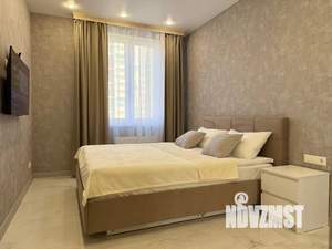 1-к квартира, посуточно, 42м2, 10/25 этаж