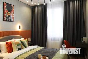 1-к квартира, посуточно, 44м2, 20/25 этаж