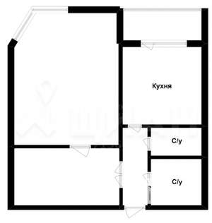 2-к квартира, на длительный срок, 45м2, 3/5 этаж