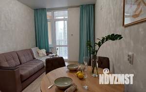 1-к квартира, посуточно, 41м2, 14/18 этаж