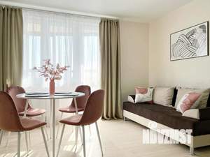 1-к квартира, посуточно, 43м2, 1/1 этаж