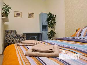 1-к квартира, посуточно, 44м2, 1/1 этаж