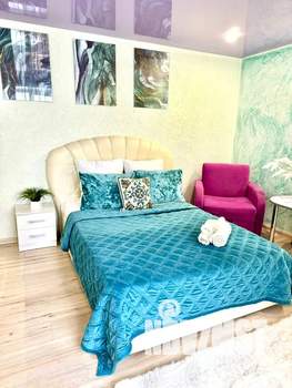 1-к квартира, посуточно, 52м2, 4/10 этаж