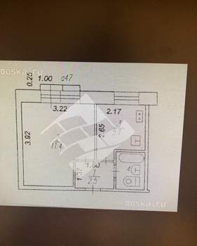 1-к квартира, на длительный срок, 21м2, 1/9 этаж