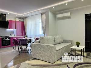 1-к квартира, посуточно, 55м2, 1/1 этаж