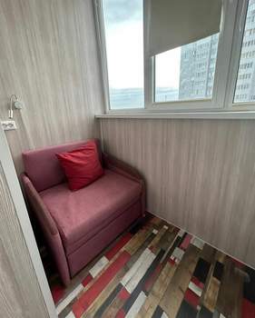 1-к квартира, на длительный срок, 42м2, 7/25 этаж