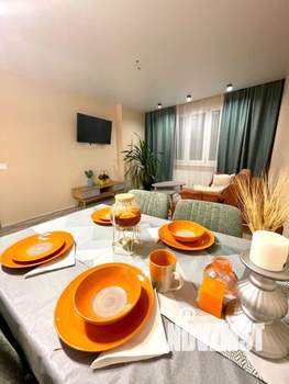 3-к квартира, посуточно, 76м2, 1/1 этаж