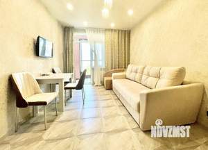 1-к квартира, посуточно, 45м2, 1/1 этаж