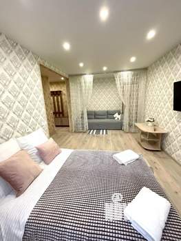 1-к квартира, посуточно, 45м2, 1/1 этаж