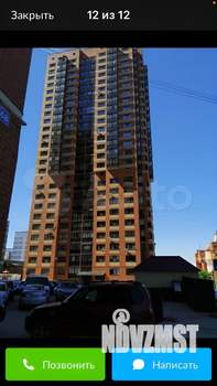 1-к квартира, посуточно, 51м2, 20/25 этаж