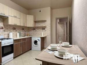 1-к квартира, посуточно, 46м2, 1/1 этаж