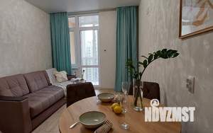 1-к квартира, посуточно, 41м2, 14/18 этаж