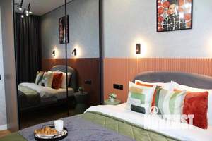 1-к квартира, посуточно, 44м2, 1/1 этаж