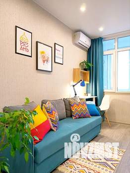 1-к квартира, посуточно, 40м2, 16/25 этаж