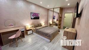 1-к квартира, посуточно, 42м2, 12/16 этаж