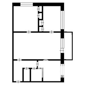 3-к квартира, вторичка, 47м2, 4/5 этаж
