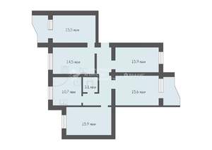 4-к квартира, вторичка, 105м2, 2/6 этаж