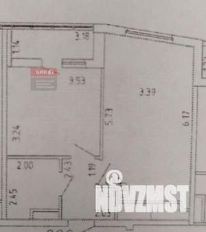 1-к квартира, вторичка, 44м2, 17/25 этаж