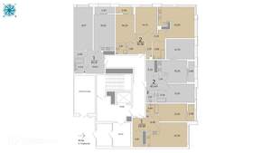 2-к квартира, вторичка, 81м2, 2/20 этаж