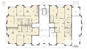 3-к квартира, вторичка, 147м2, 1/4 этаж