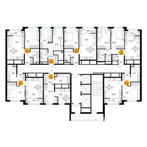 1-к квартира, вторичка, 38м2, 13/25 этаж