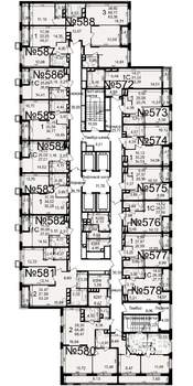 1-к квартира, вторичка, 34м2, 18/23 этаж