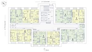 1-к квартира, строящийся дом, 29м2, 5/16 этаж