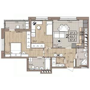 Фото квартиры на продажу (1)